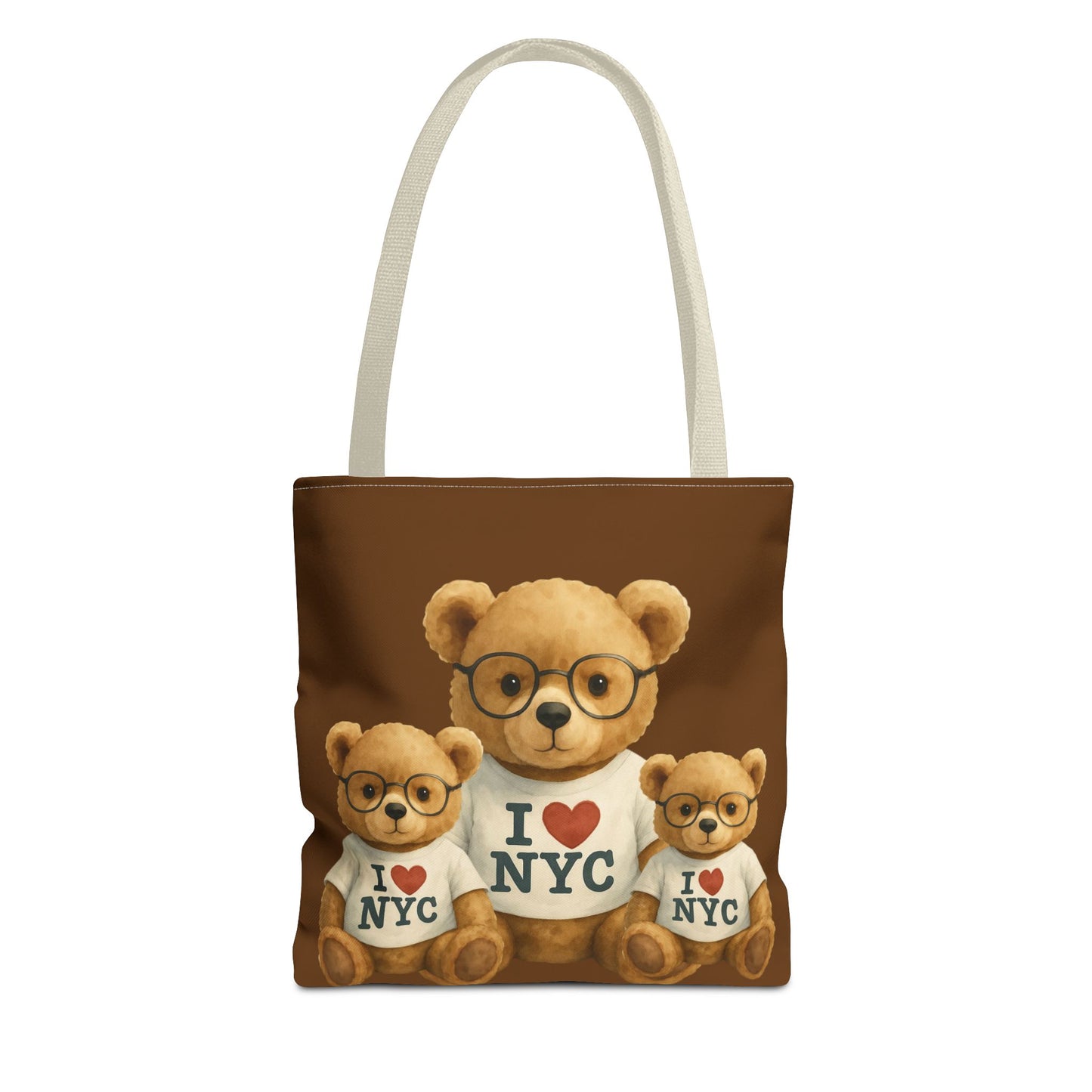 I Love NYC Teddy Bear Tote Bag