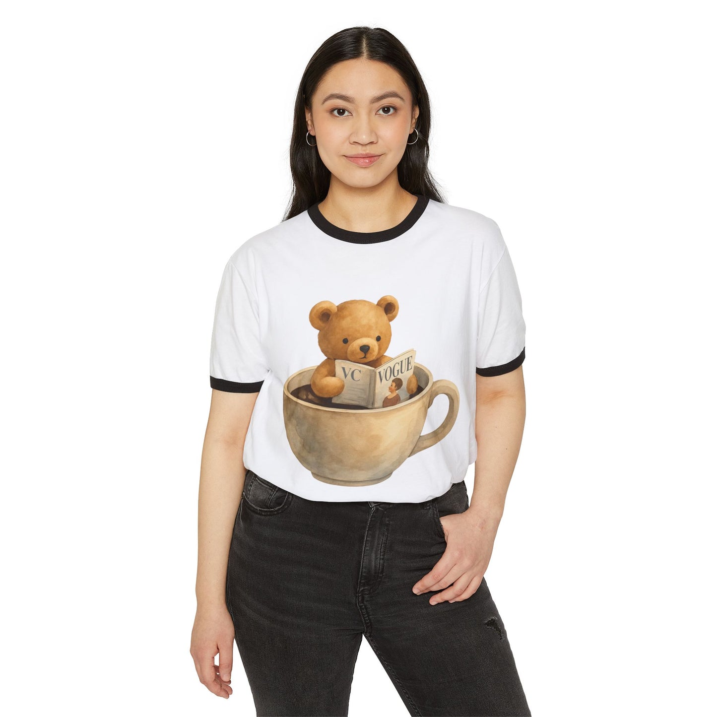 Unisex Cotton Ringer T-Shirt