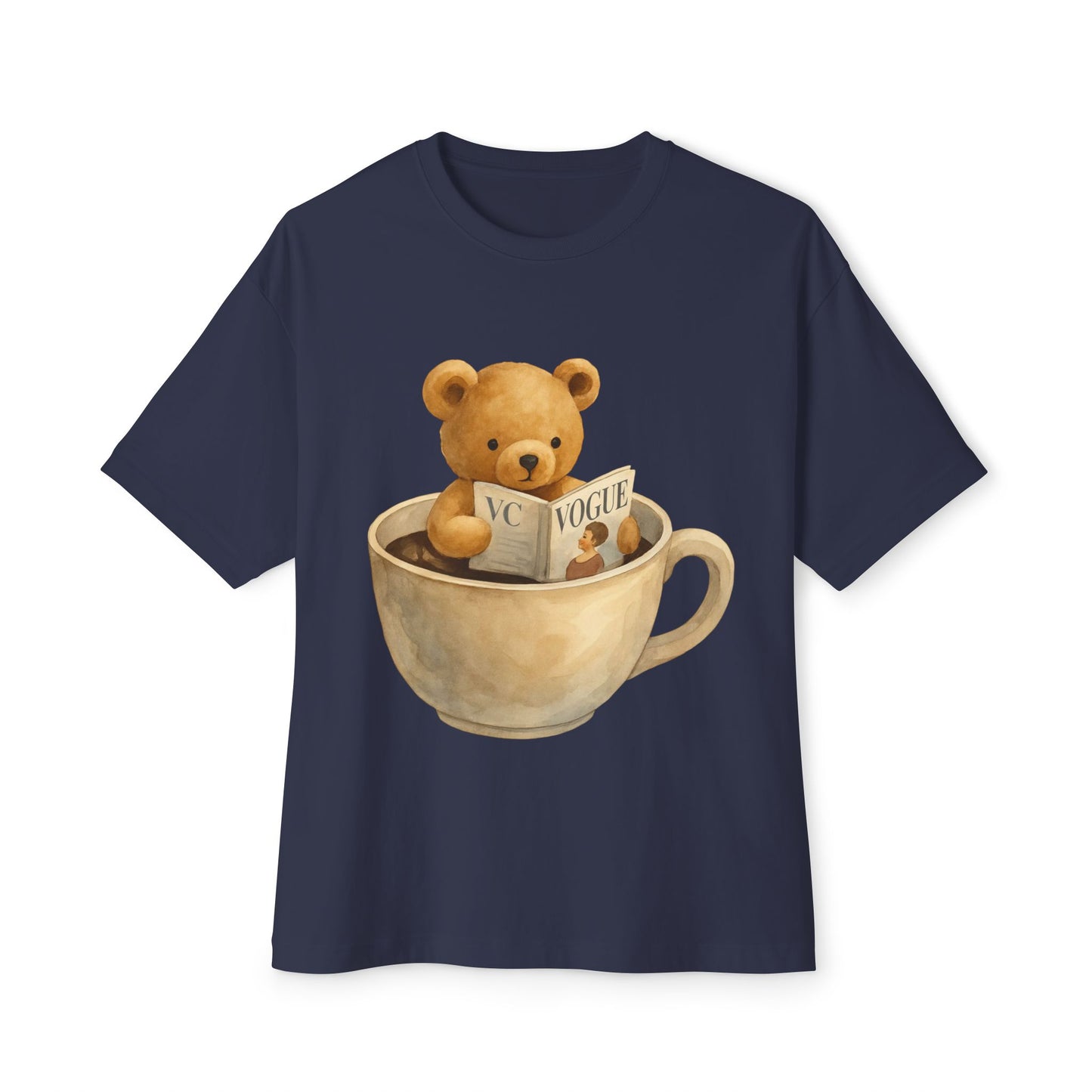 Cozy Bear Oversized boxy Tee,