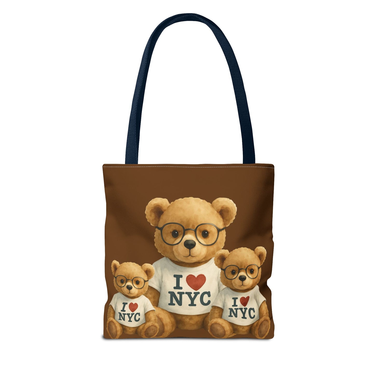 I Love NYC Teddy Bear Tote Bag