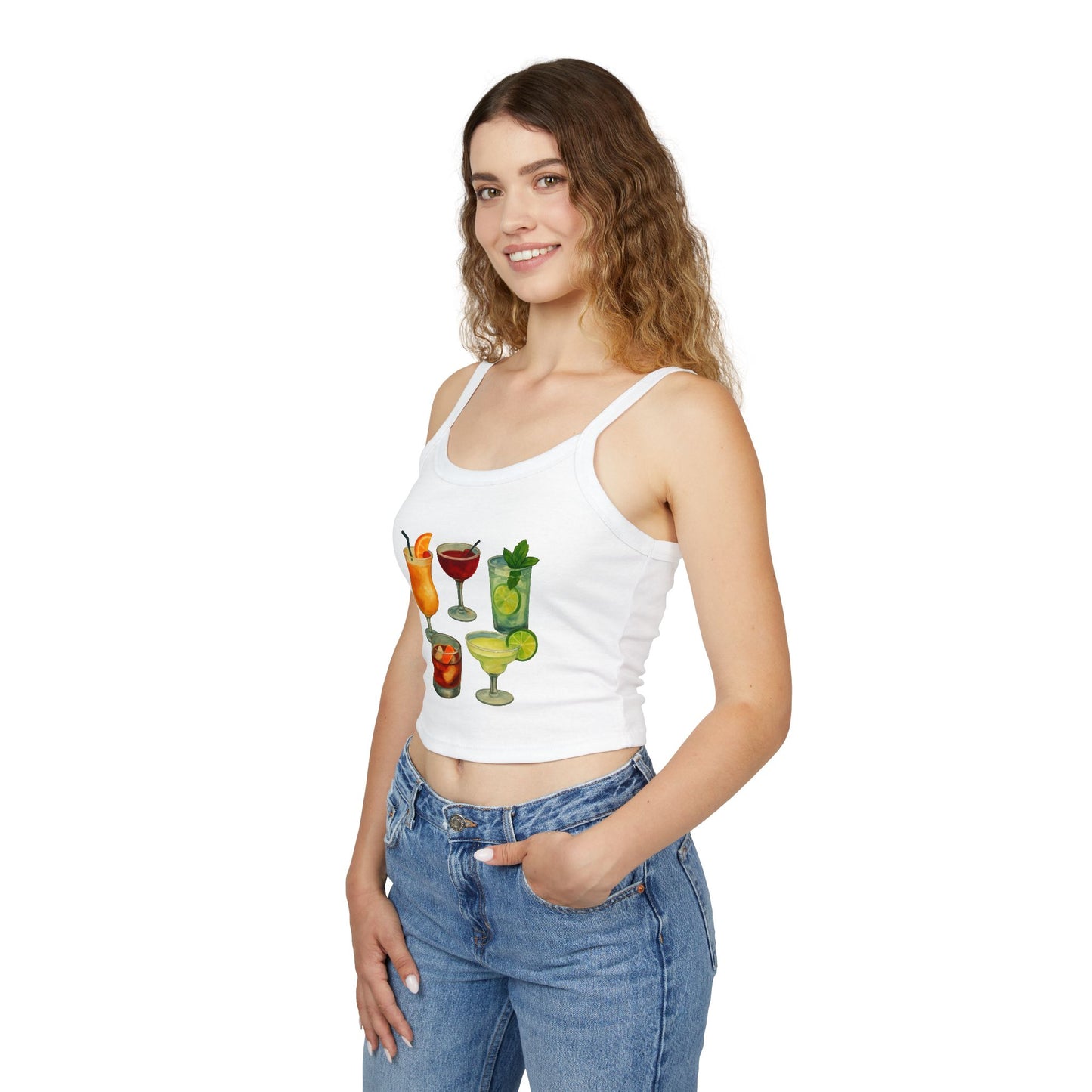 Cocktail Strap Tank Top