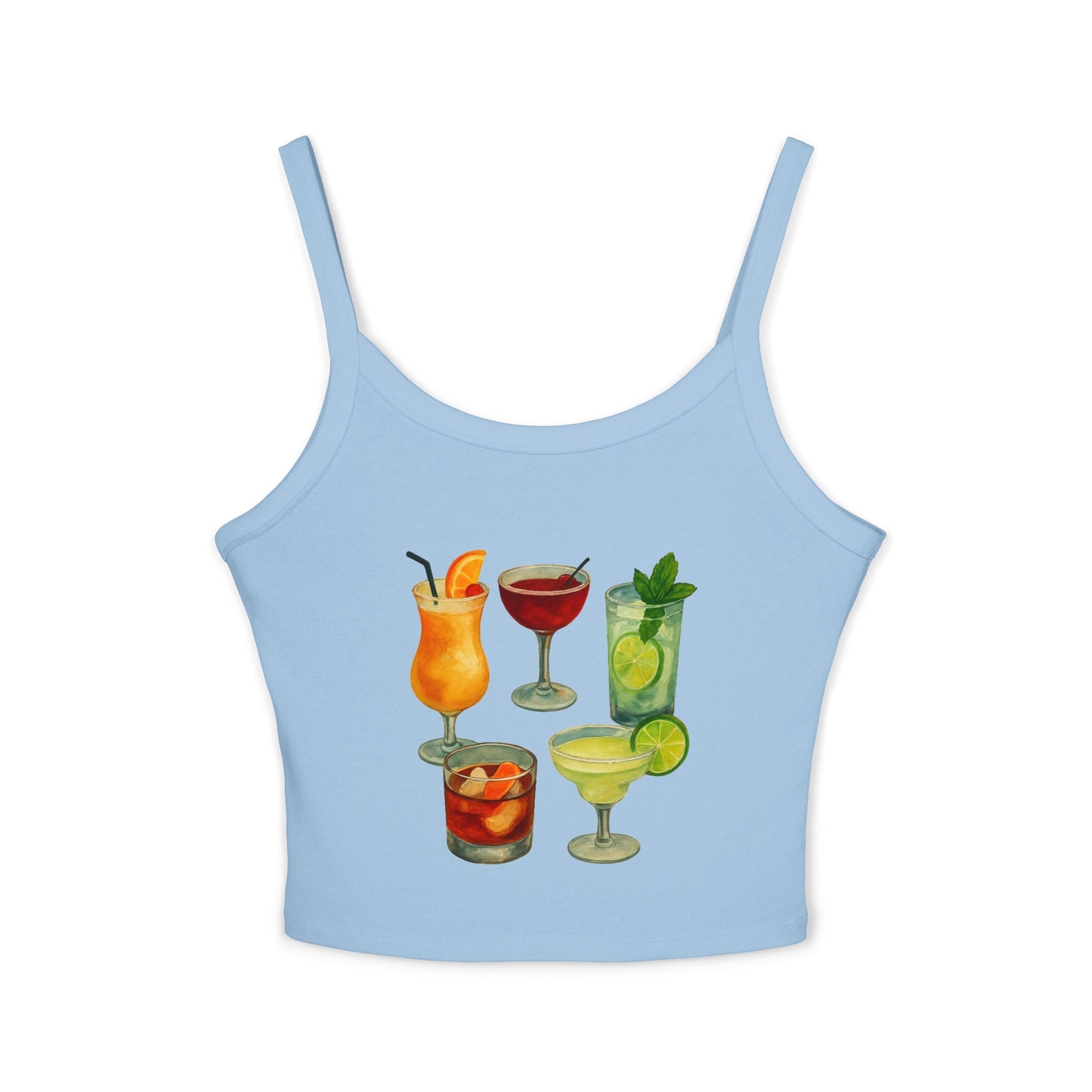 Cocktail Strap Tank Top