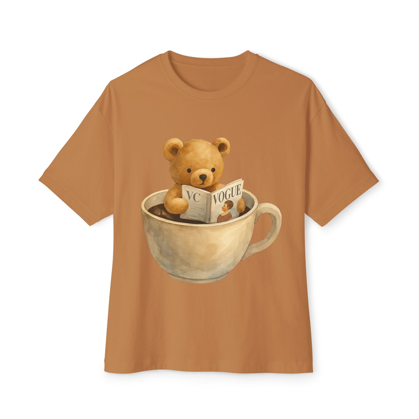 Cozy Bear Oversized boxy Tee,
