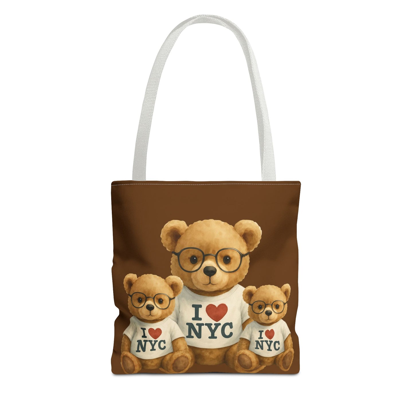 I Love NYC Teddy Bear Tote Bag
