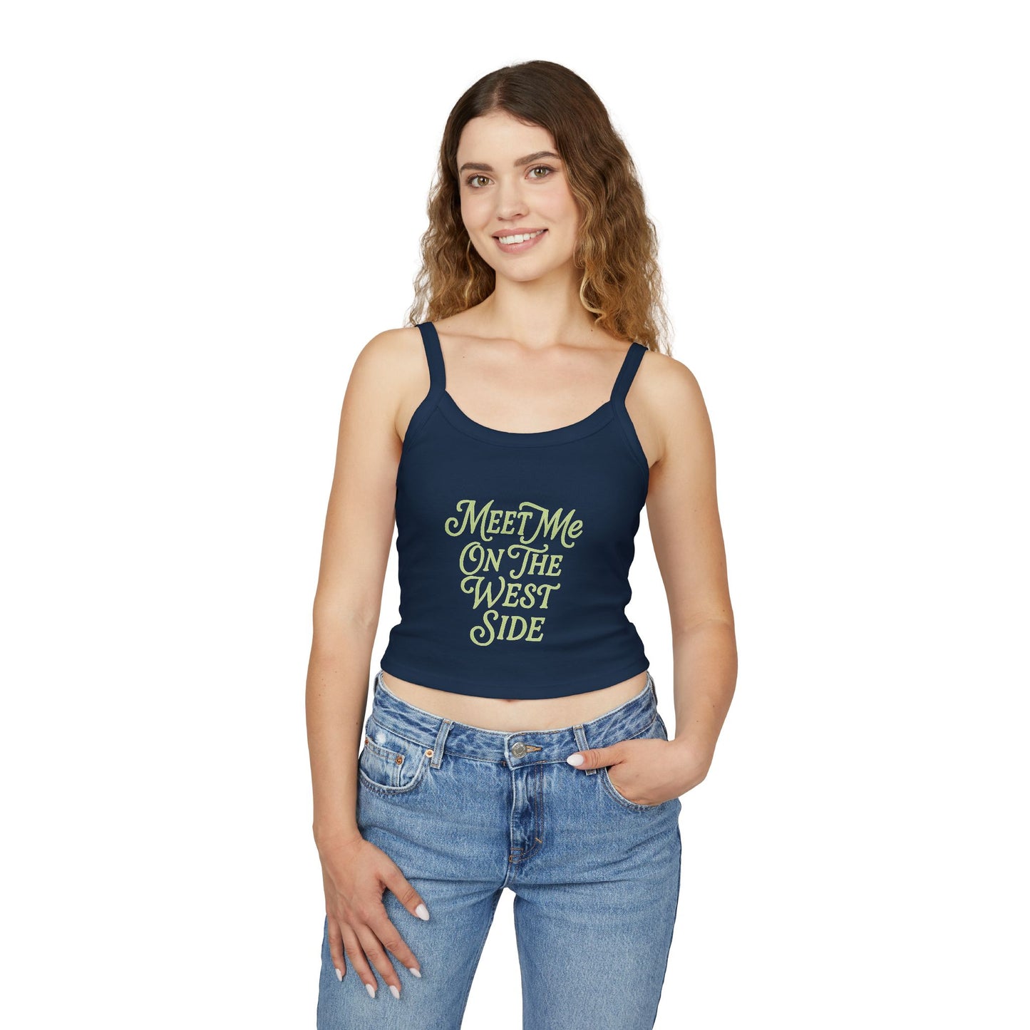 "Meet me on the west side" Strap Tank Top