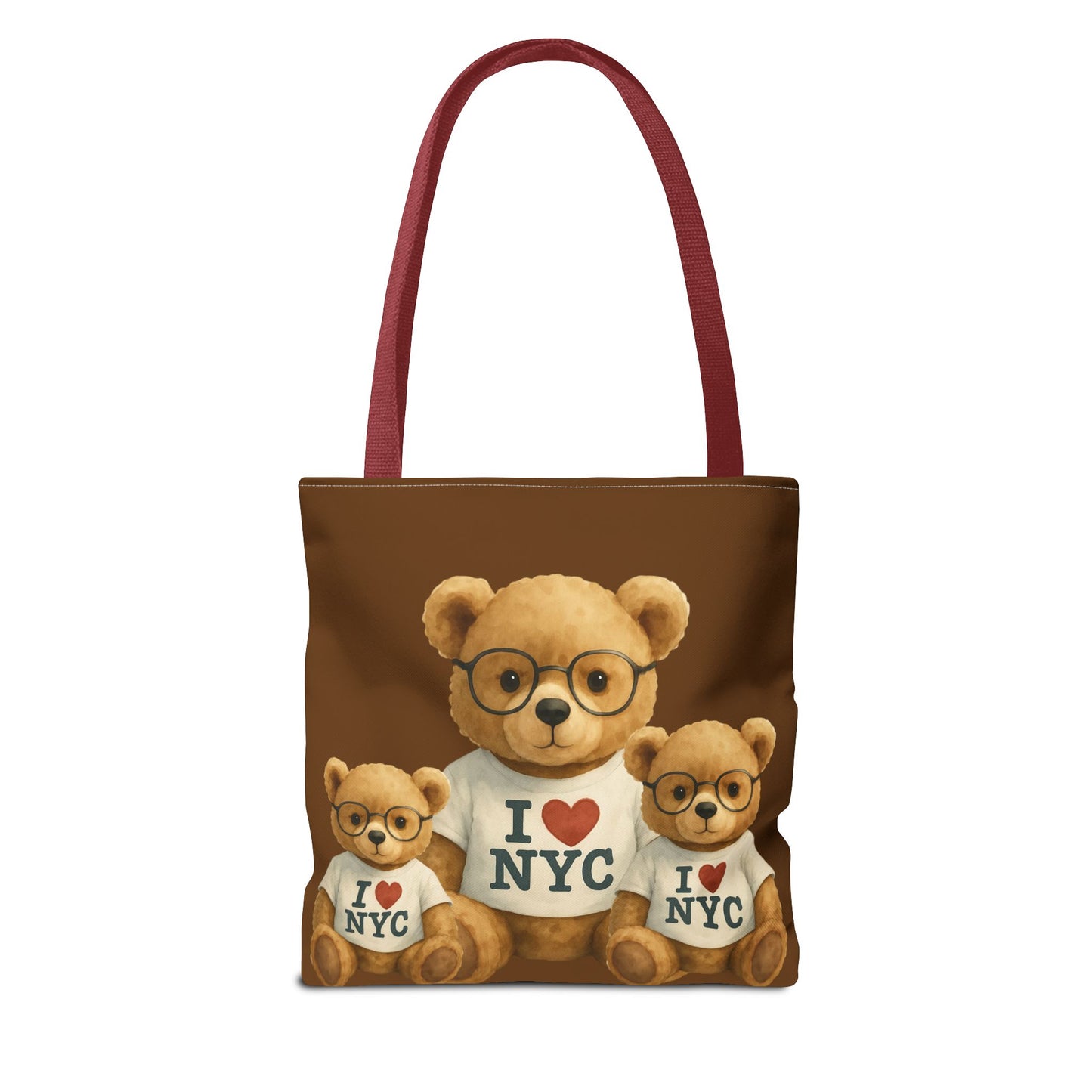 I Love NYC Teddy Bear Tote Bag