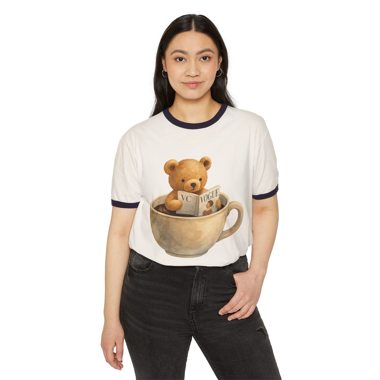 Unisex Cotton Ringer T-Shirt
