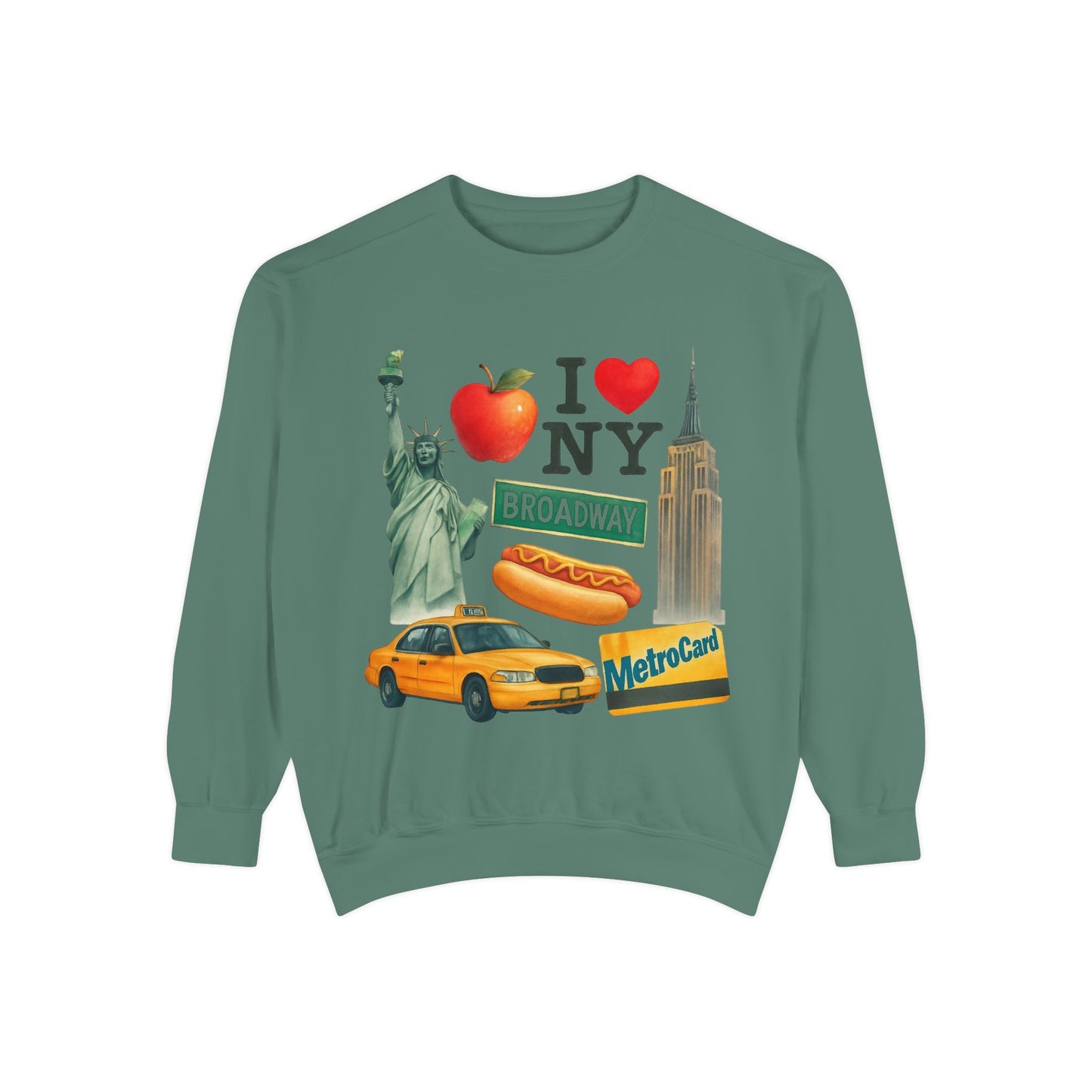 I Love NY Sweatshirt (unisex)