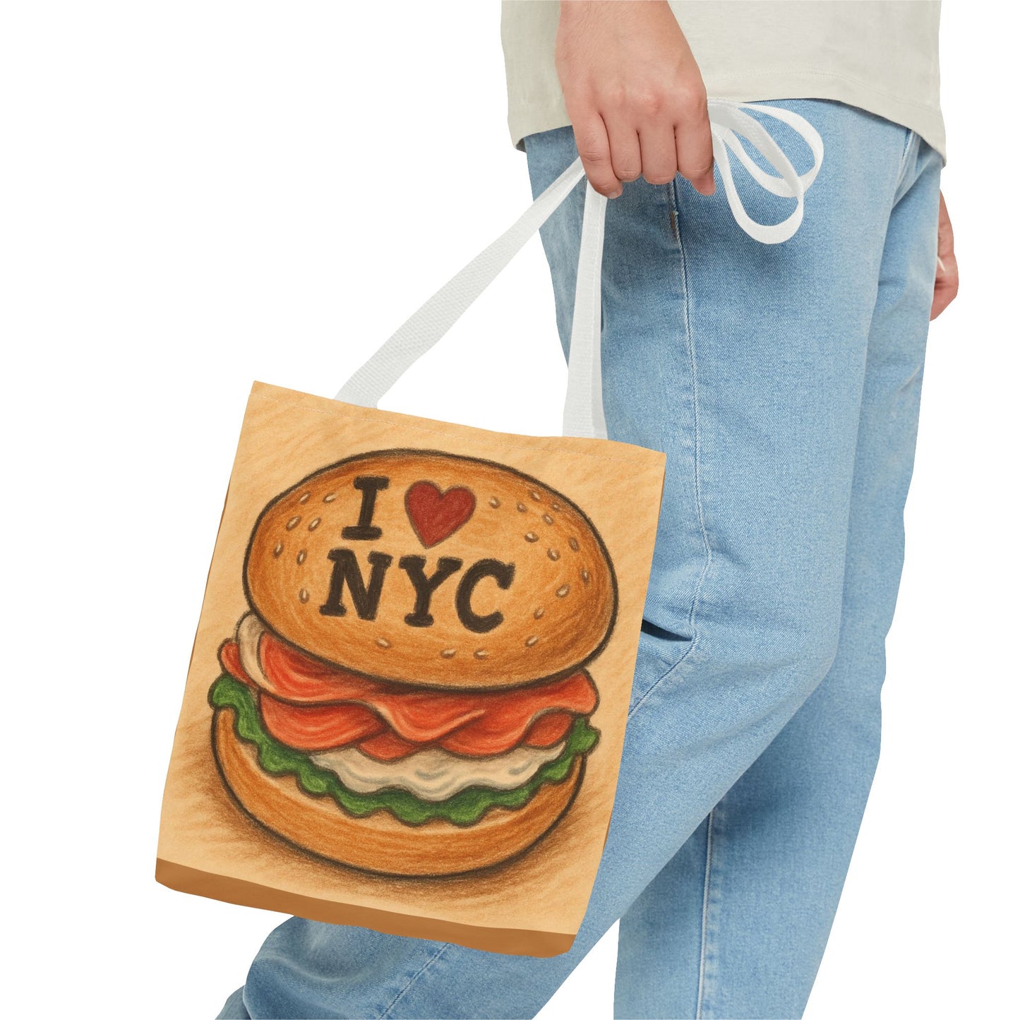 Lox Bagel tote bag