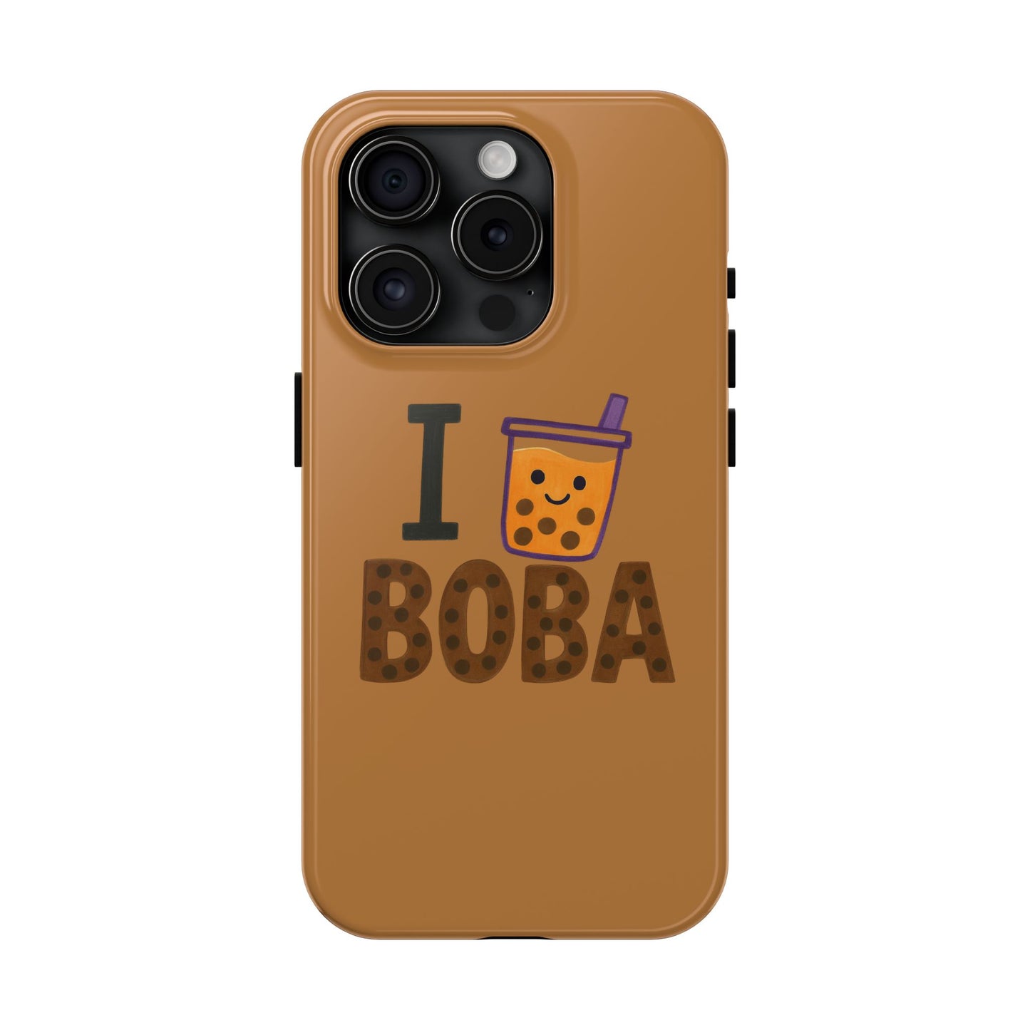 "I Luv Boba" Phone case