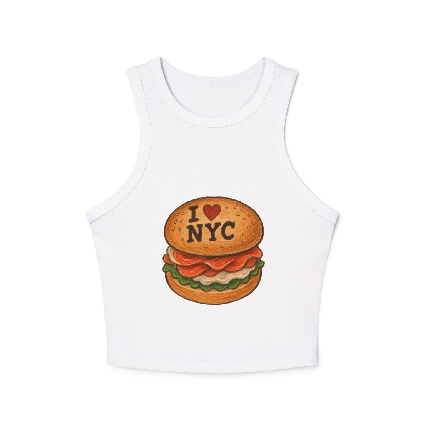 Women's Micro Rib Racer Tank Top