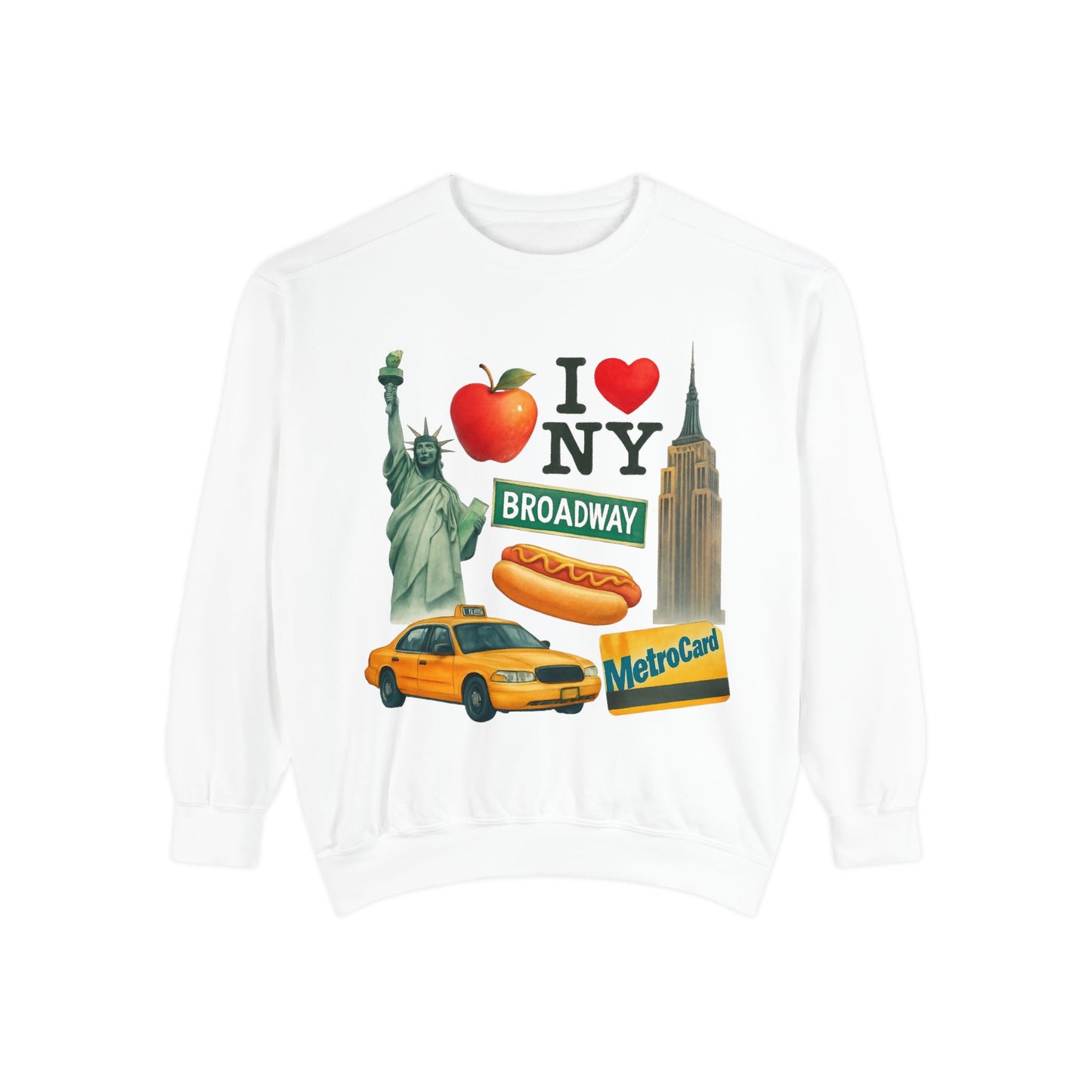 I Love NY Sweatshirt (unisex)