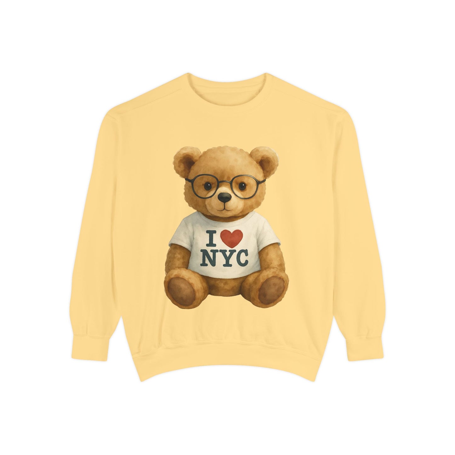 Cute NYC Bear Sweatshirt (Unisex)
