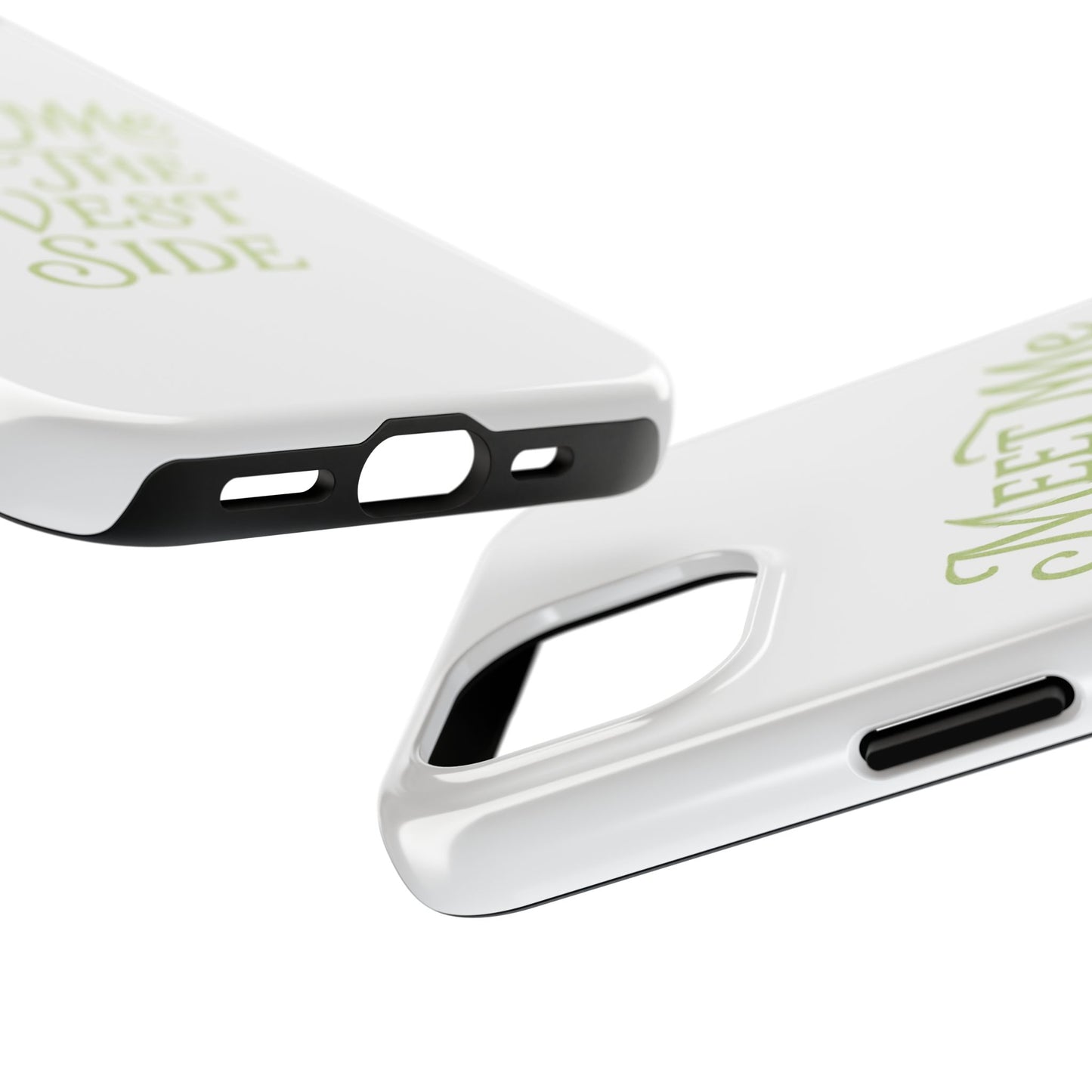"Meet me on the west side" Phone case