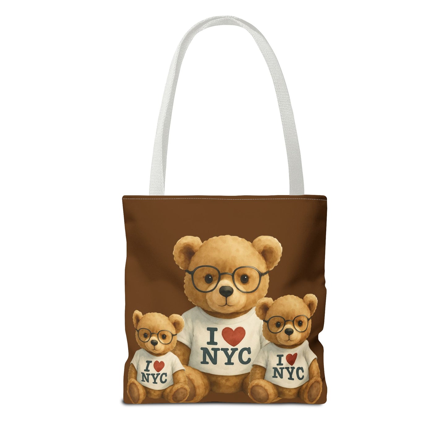 I Love NYC Teddy Bear Tote Bag