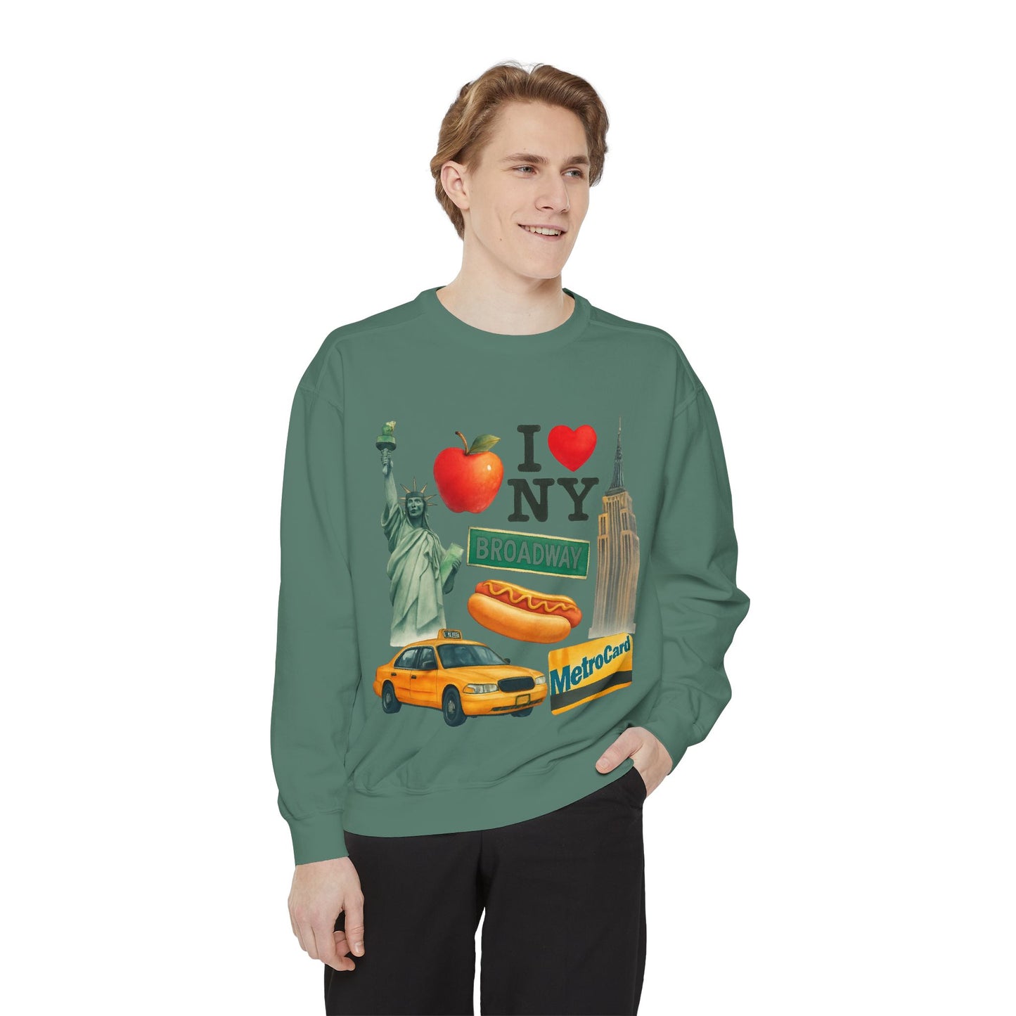 I Love NY Sweatshirt (unisex)