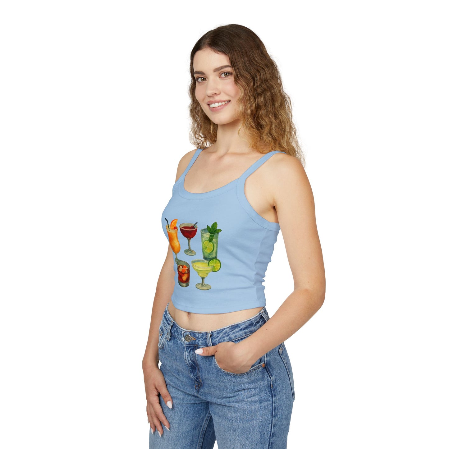 Cocktail Strap Tank Top