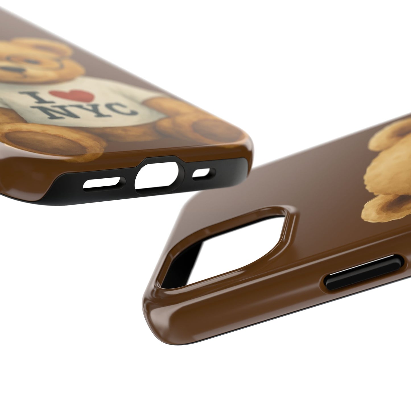 I love NYC Teddy Bear Phone Case