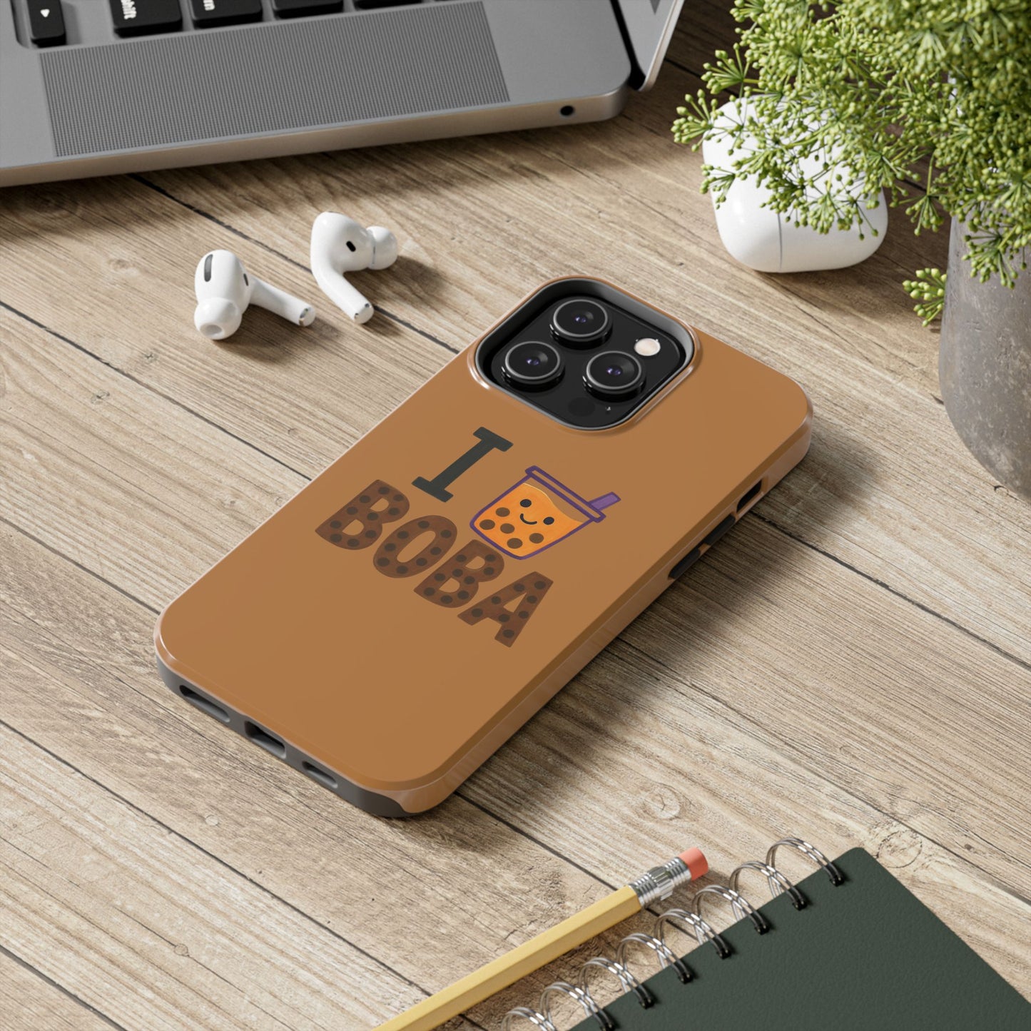 "I Luv Boba" Phone case