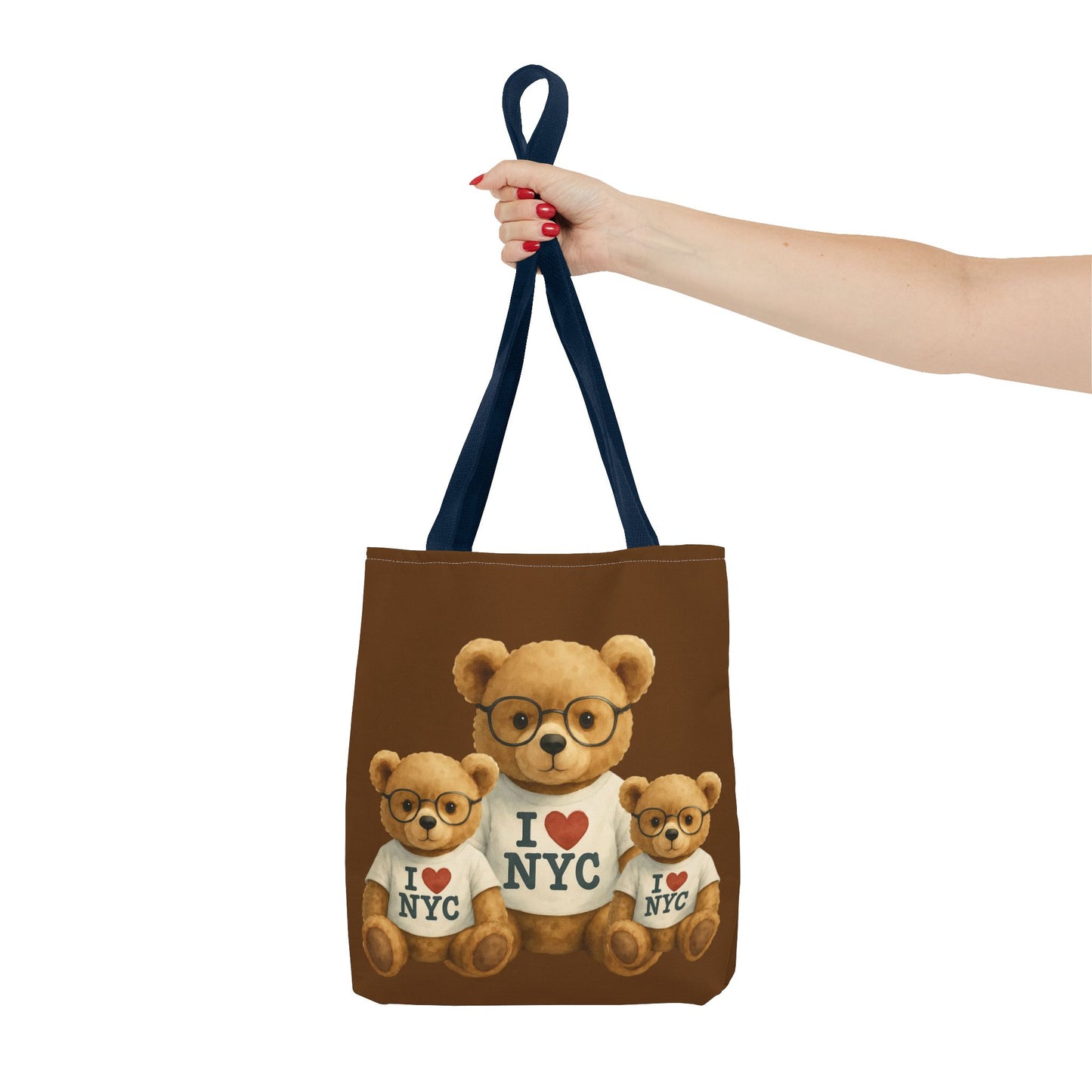 I Love NYC Teddy Bear Tote Bag