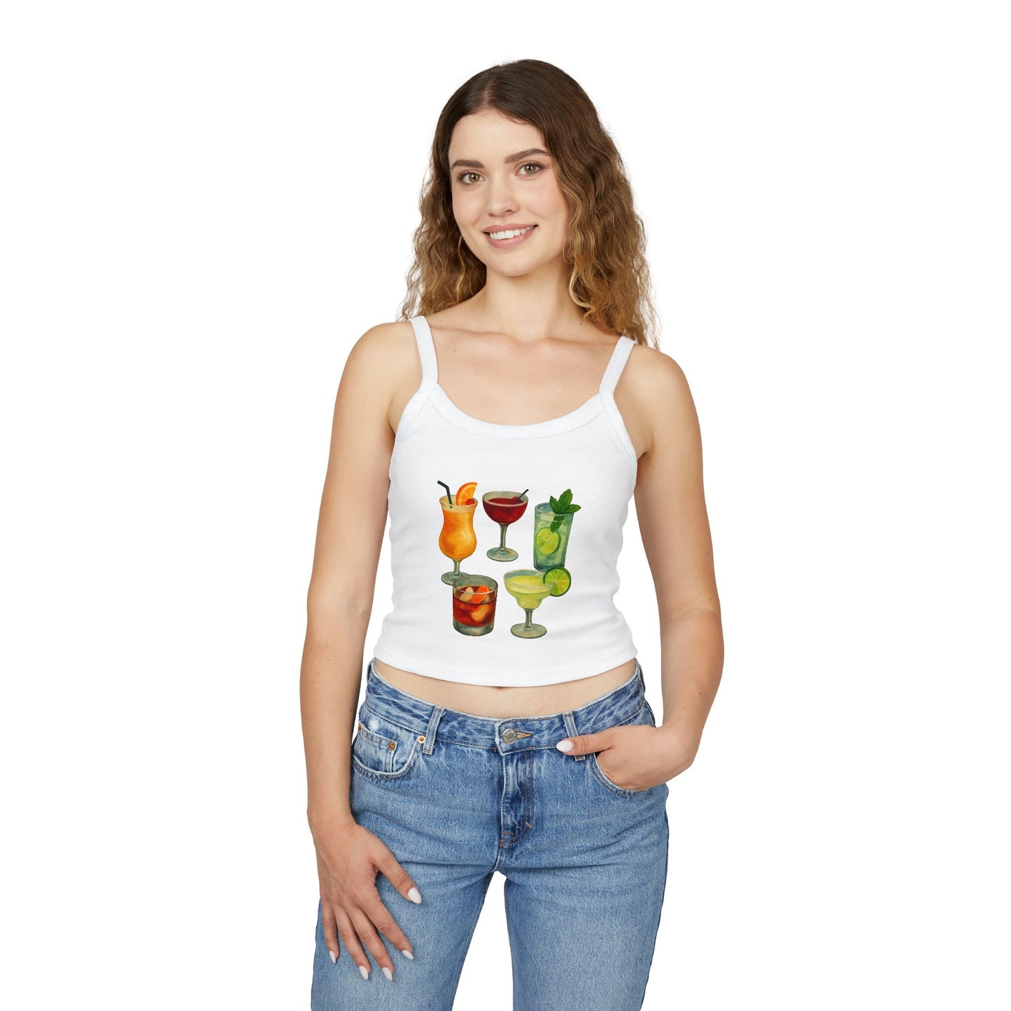 Cocktail Strap Tank Top
