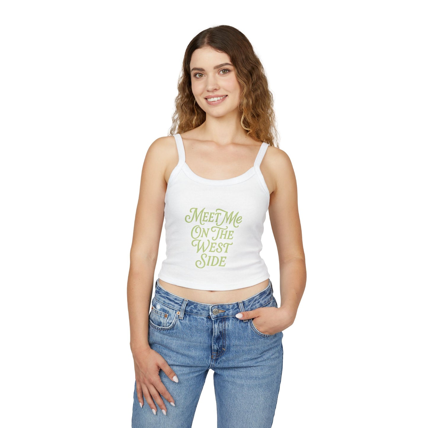 "Meet me on the west side" Strap Tank Top