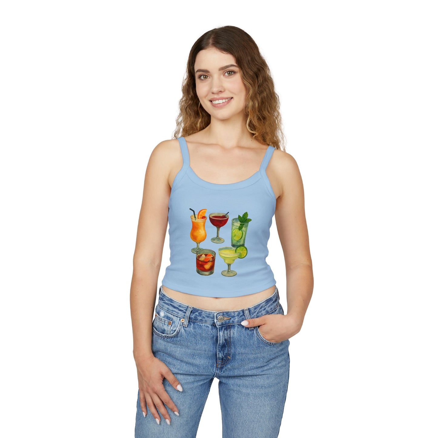 Cocktail Strap Tank Top