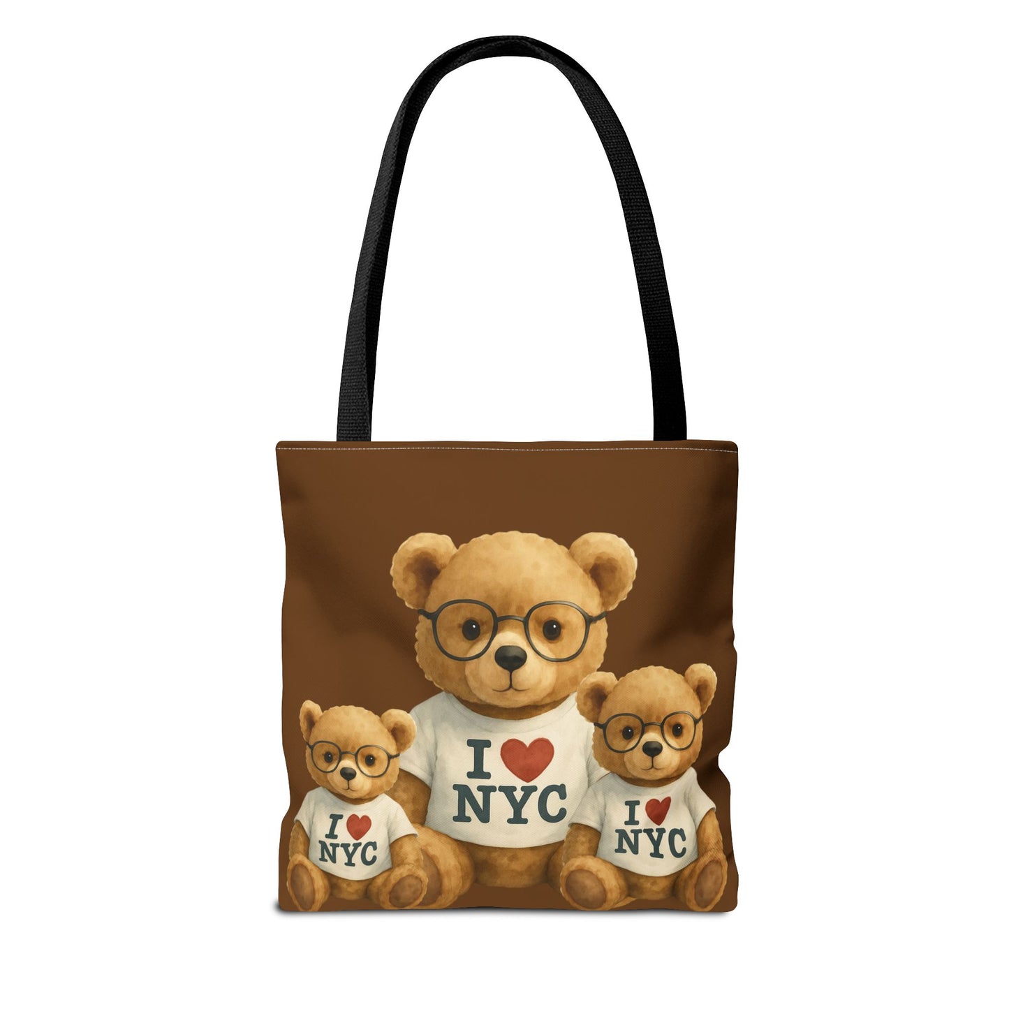 I Love NYC Teddy Bear Tote Bag