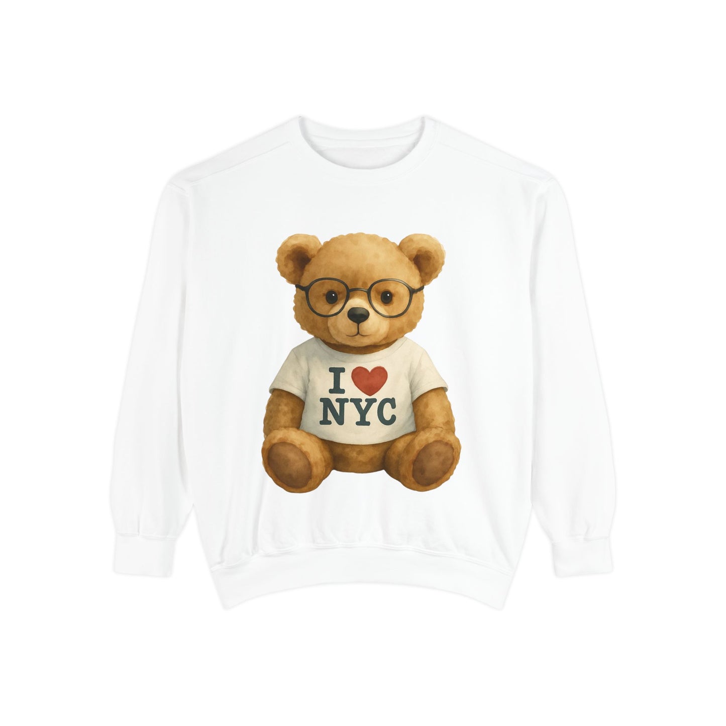 Cute NYC Bear Sweatshirt (Unisex)