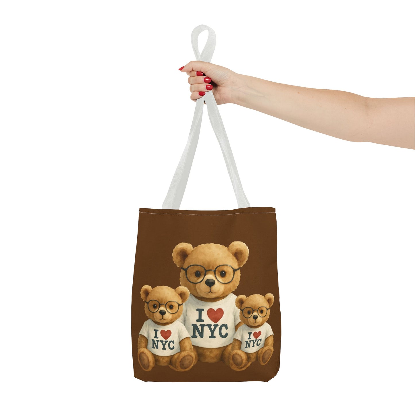 I Love NYC Teddy Bear Tote Bag