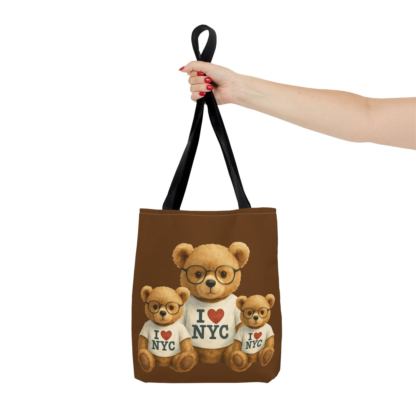 I Love NYC Teddy Bear Tote Bag