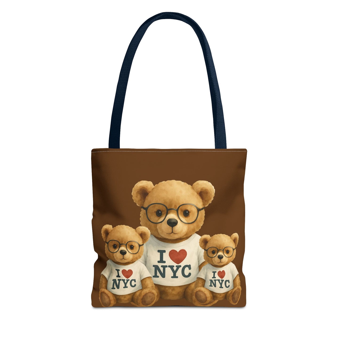 I Love NYC Teddy Bear Tote Bag
