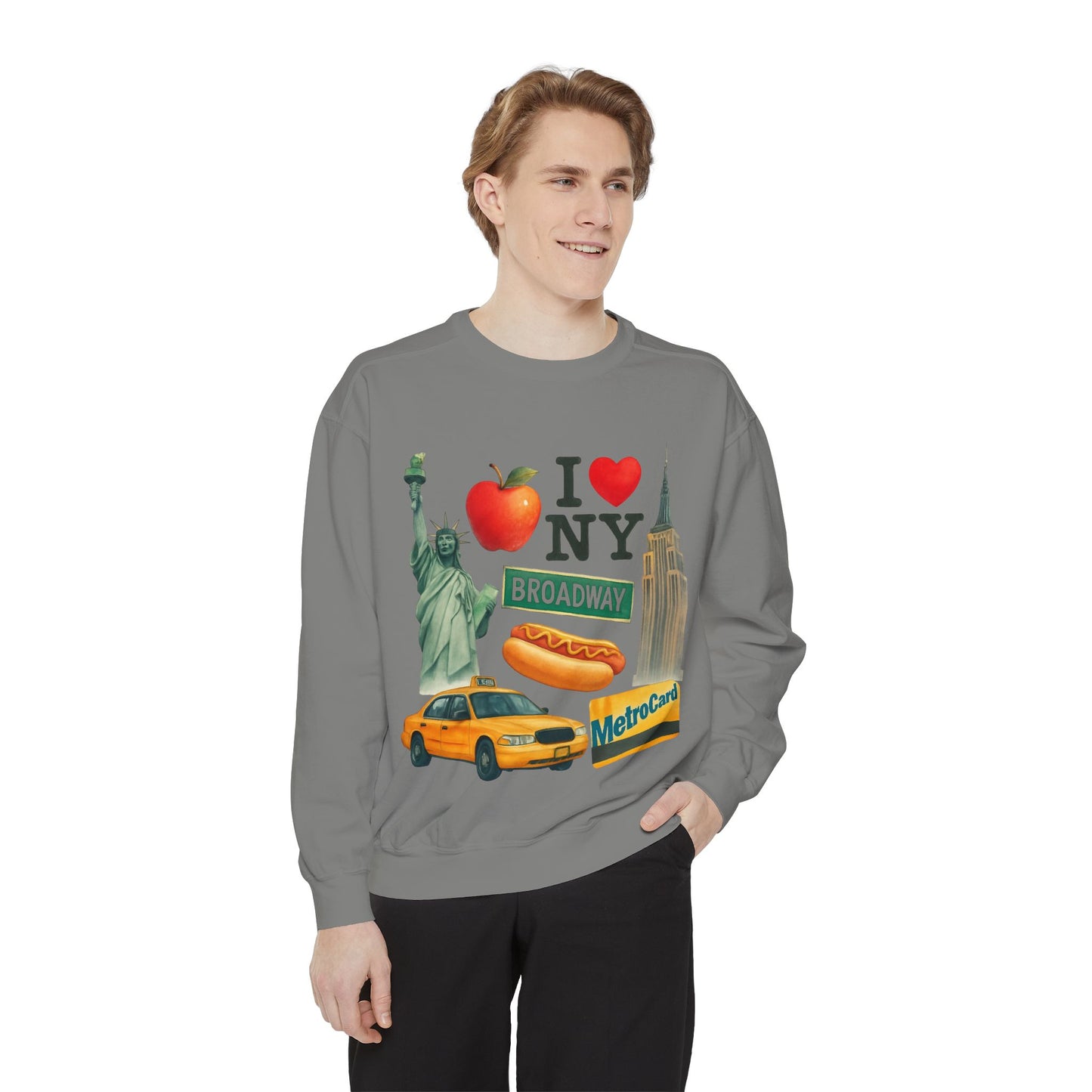 I Love NY Sweatshirt (unisex)