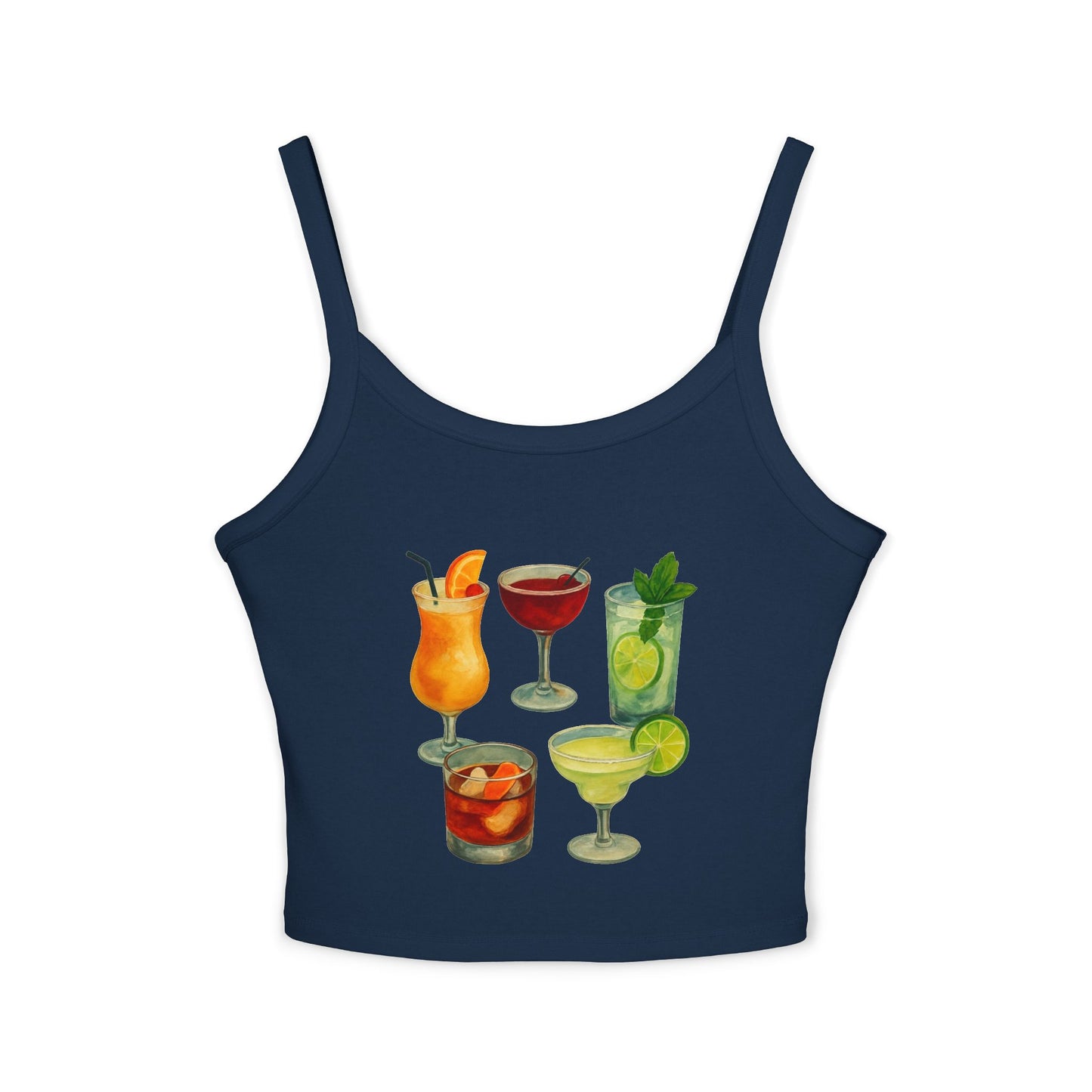 Cocktail Strap Tank Top