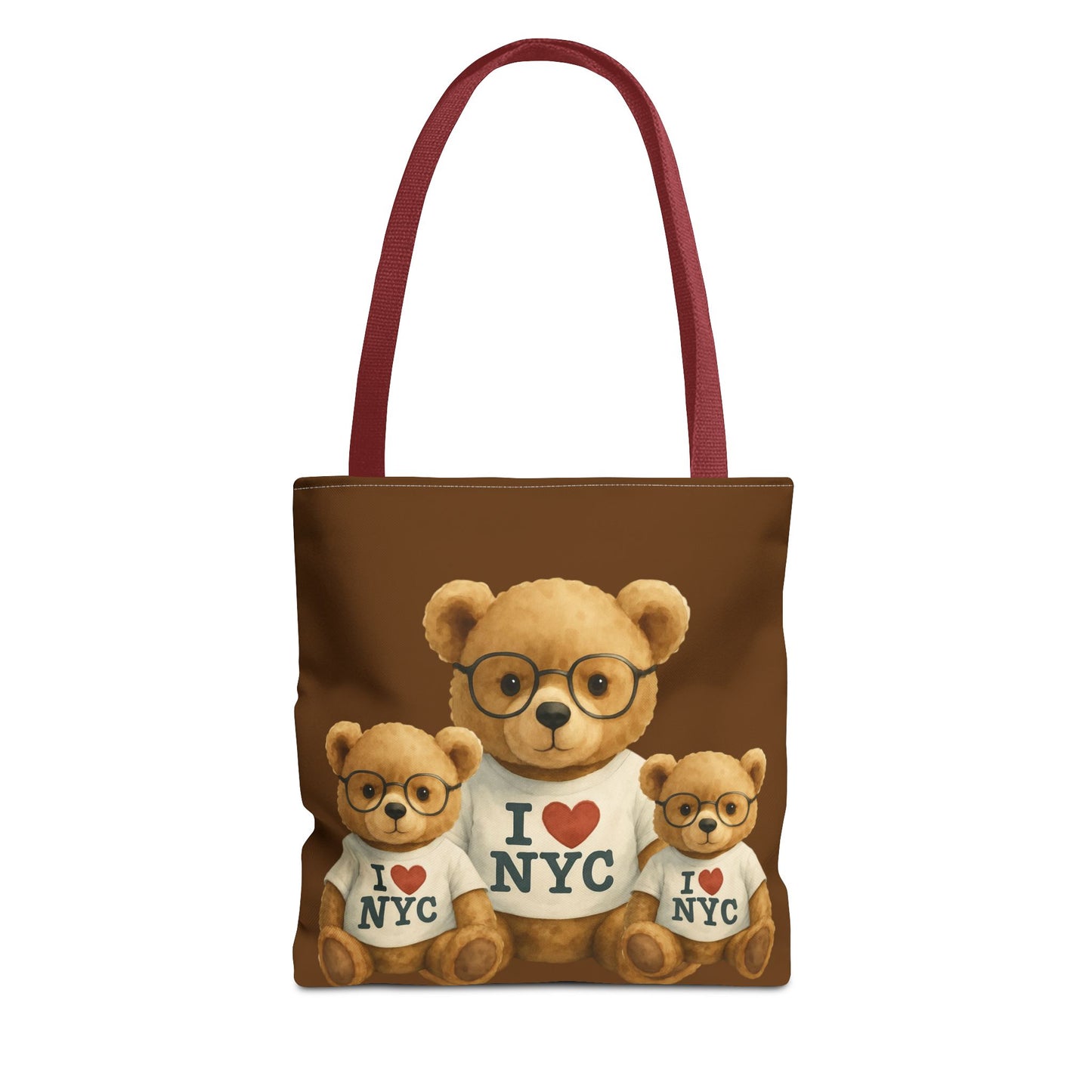 I Love NYC Teddy Bear Tote Bag