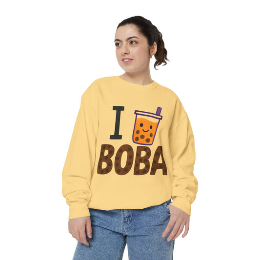 I love boba sweatshirt