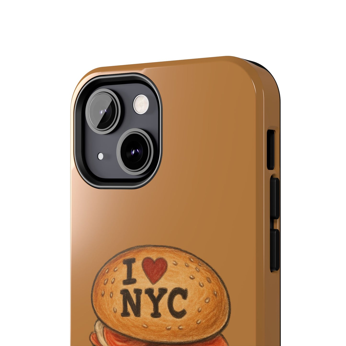 NYC Burger Tough Phone Case - Unique Sweet Treat Protective Cover, Cute NYC Gift, Foodie Phone Accessory, Fun Travel Keepsake, Festive [...]