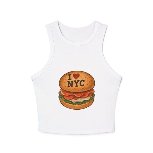 Women's Micro Rib Racer Tank Top