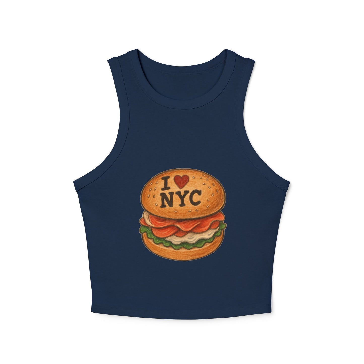 Women's Micro Rib Racer Tank Top