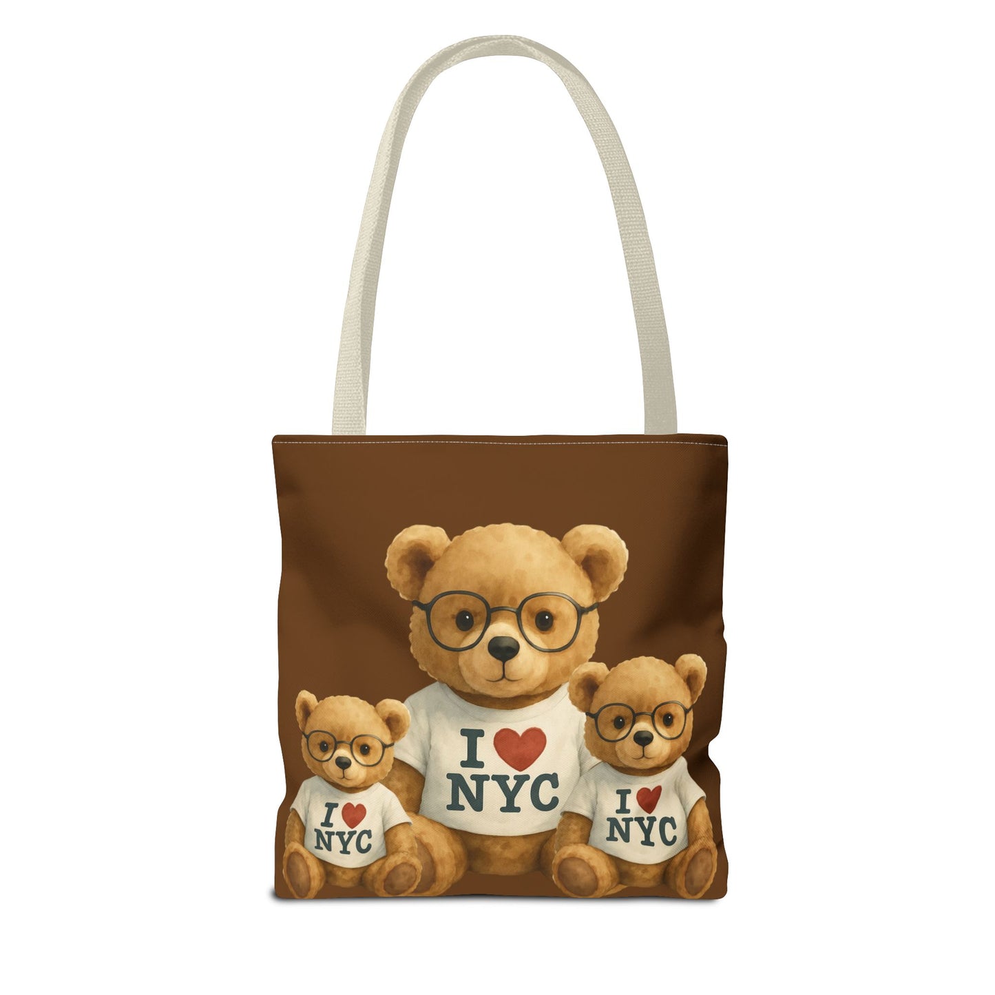 I Love NYC Teddy Bear Tote Bag