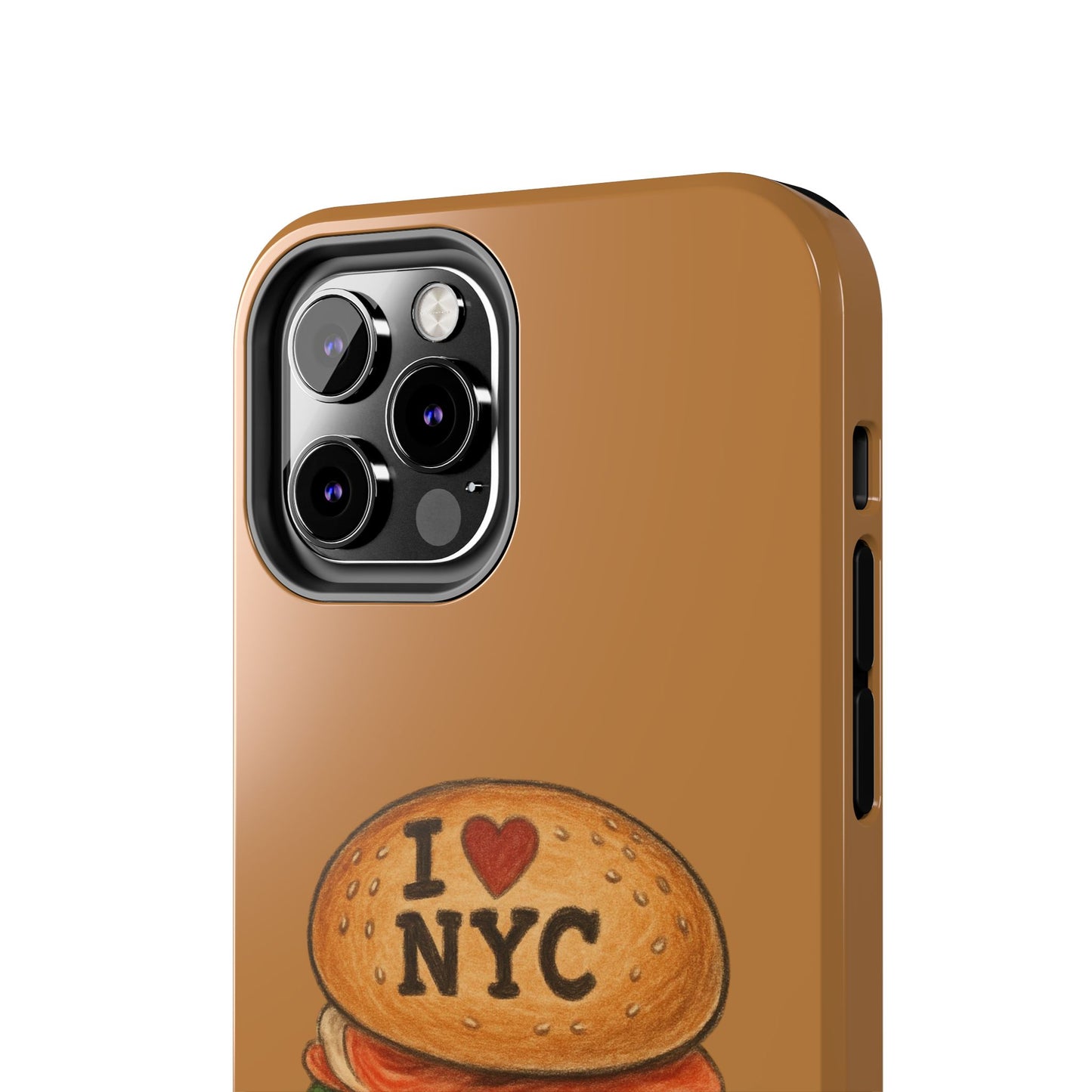 NYC Burger Tough Phone Case - Unique Sweet Treat Protective Cover, Cute NYC Gift, Foodie Phone Accessory, Fun Travel Keepsake, Festive [...]