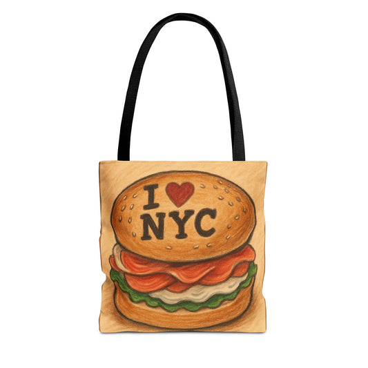 Lox Bagel tote bag