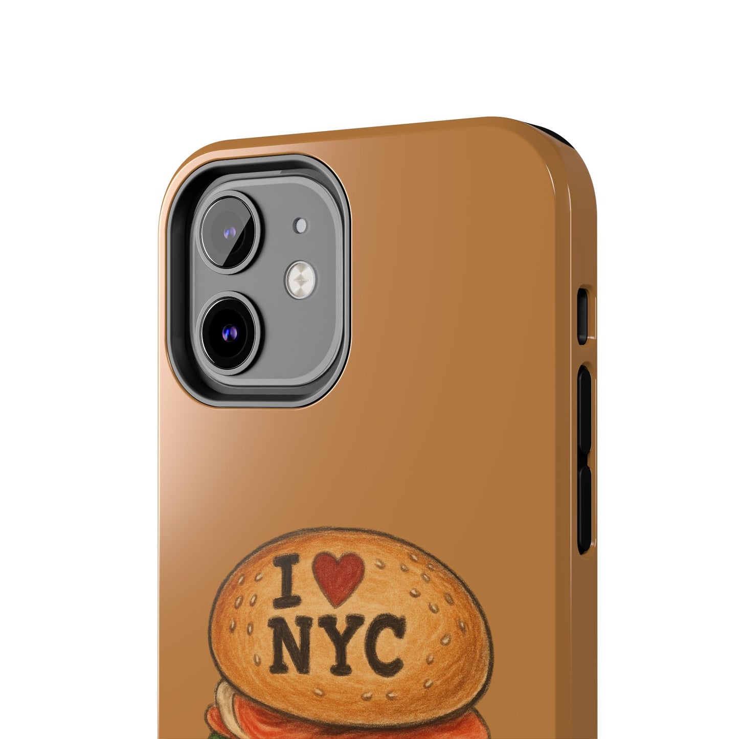 NYC Burger Tough Phone Case - Unique Sweet Treat Protective Cover, Cute NYC Gift, Foodie Phone Accessory, Fun Travel Keepsake, Festive [...]