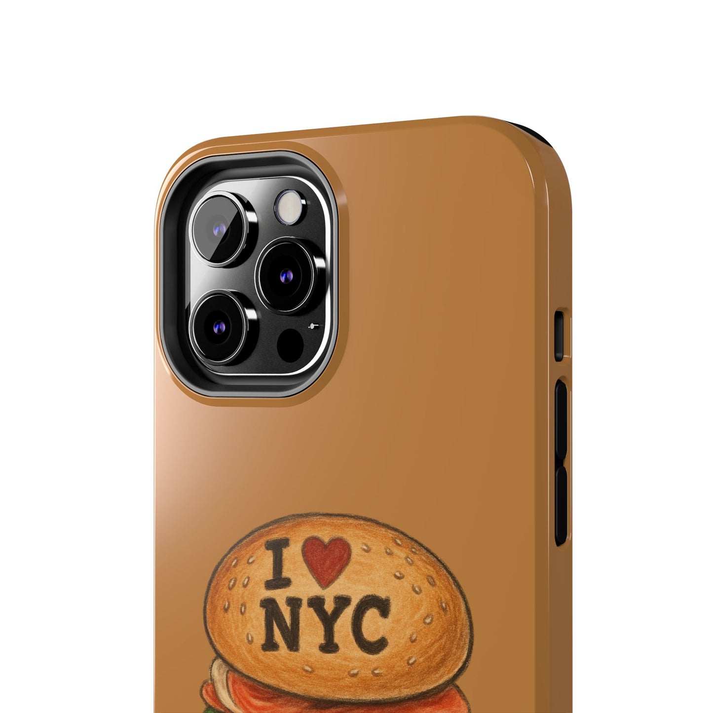 NYC Burger Tough Phone Case - Unique Sweet Treat Protective Cover, Cute NYC Gift, Foodie Phone Accessory, Fun Travel Keepsake, Festive [...]