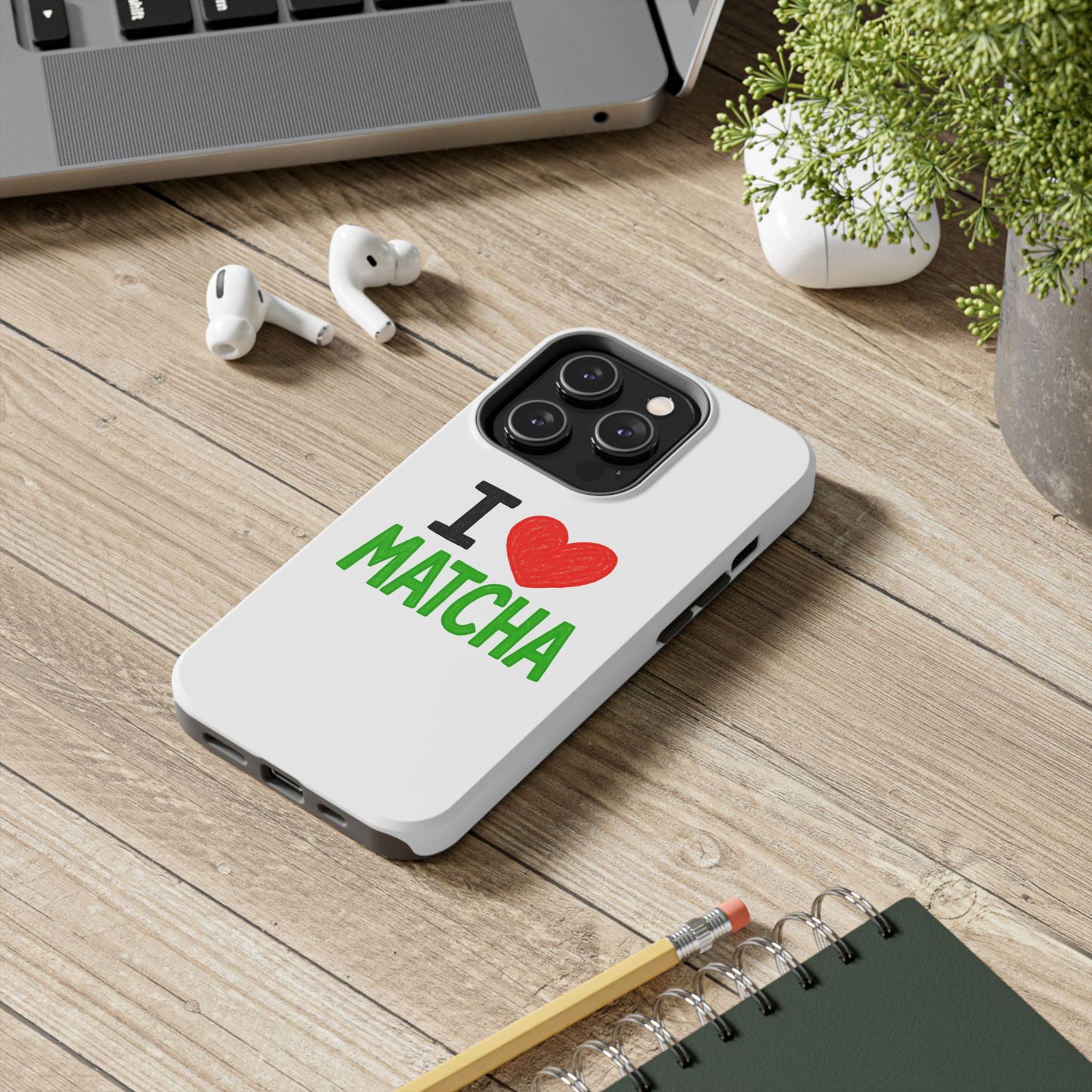 "I Luv Matcha" Phone case