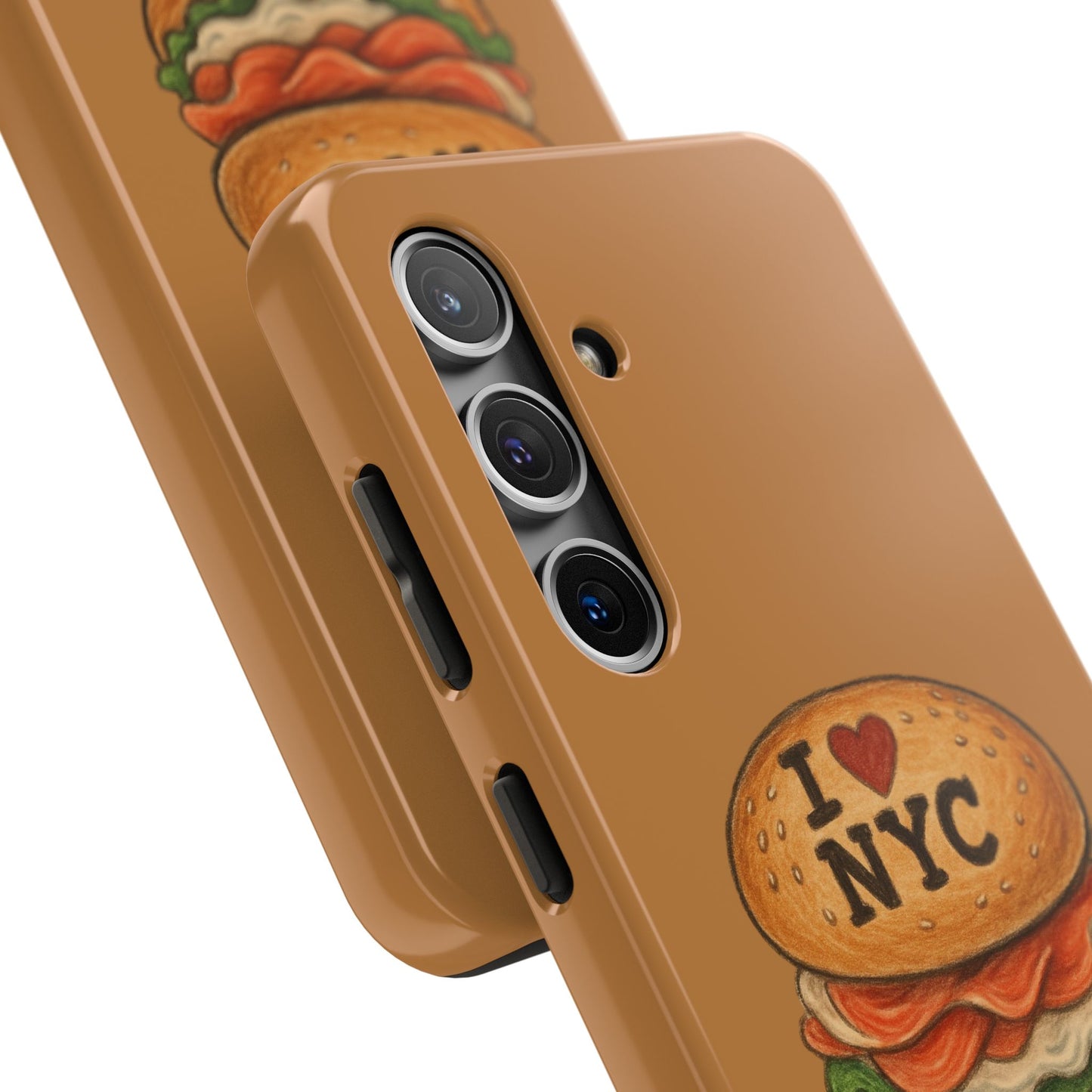 NYC Burger Tough Phone Case - Unique Sweet Treat Protective Cover, Cute NYC Gift, Foodie Phone Accessory, Fun Travel Keepsake, Festive [...]