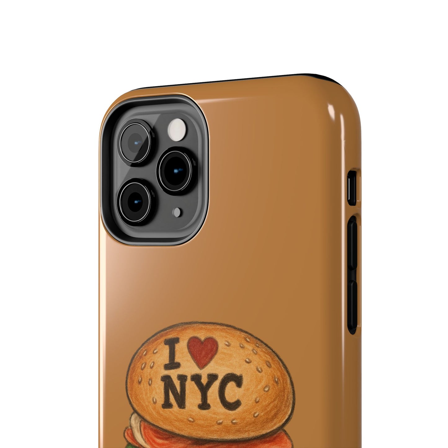 NYC Burger Tough Phone Case - Unique Sweet Treat Protective Cover, Cute NYC Gift, Foodie Phone Accessory, Fun Travel Keepsake, Festive [...]