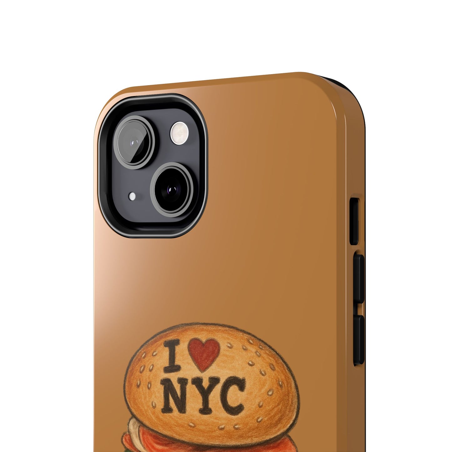 NYC Burger Tough Phone Case - Unique Sweet Treat Protective Cover, Cute NYC Gift, Foodie Phone Accessory, Fun Travel Keepsake, Festive [...]
